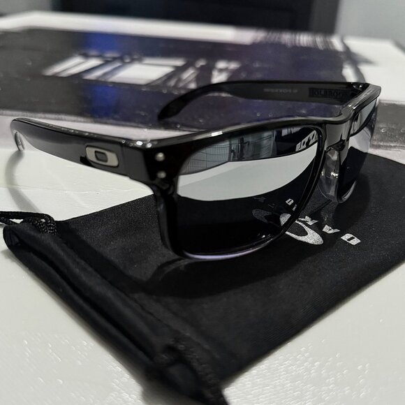 OO9102 Oakley Holbrook Dark Ink Fade Prizm Polarized Sunglasses - Picture 2 of 15